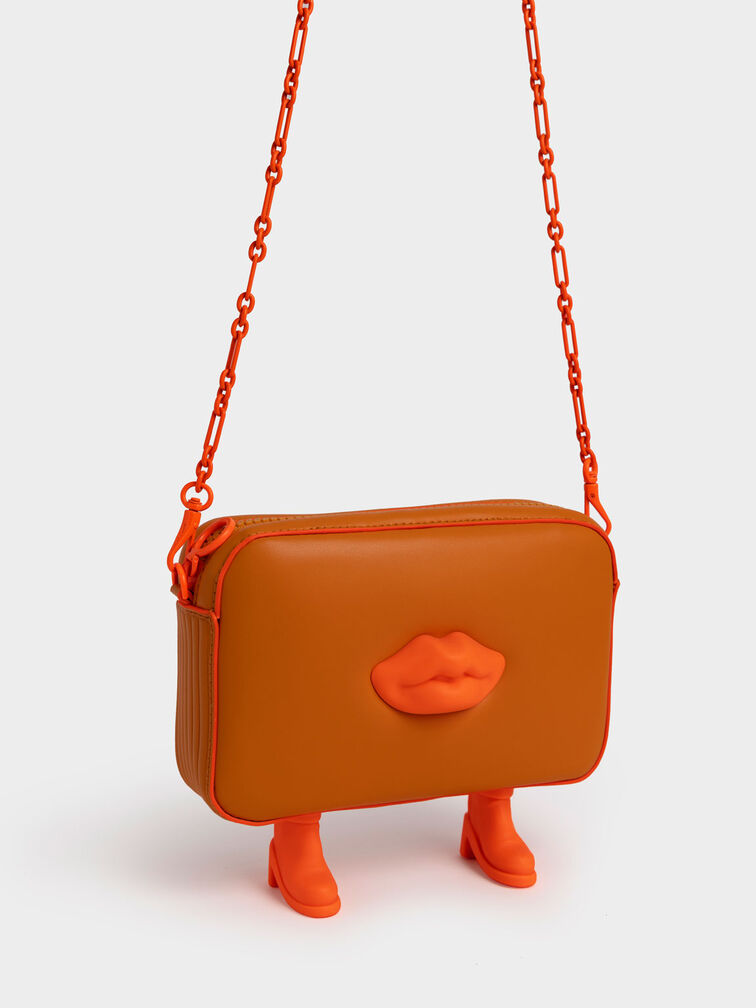 Calliope Crossbody Bag, Orange, hi-res