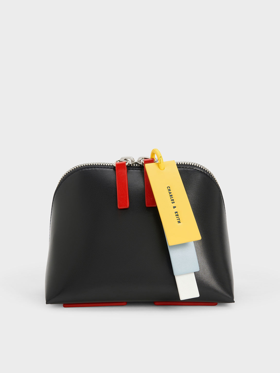 Cockade Crossbody Bag, Black, hi-res