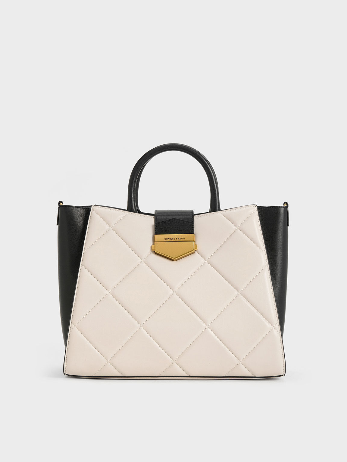 Charles and keith two tone bag sale