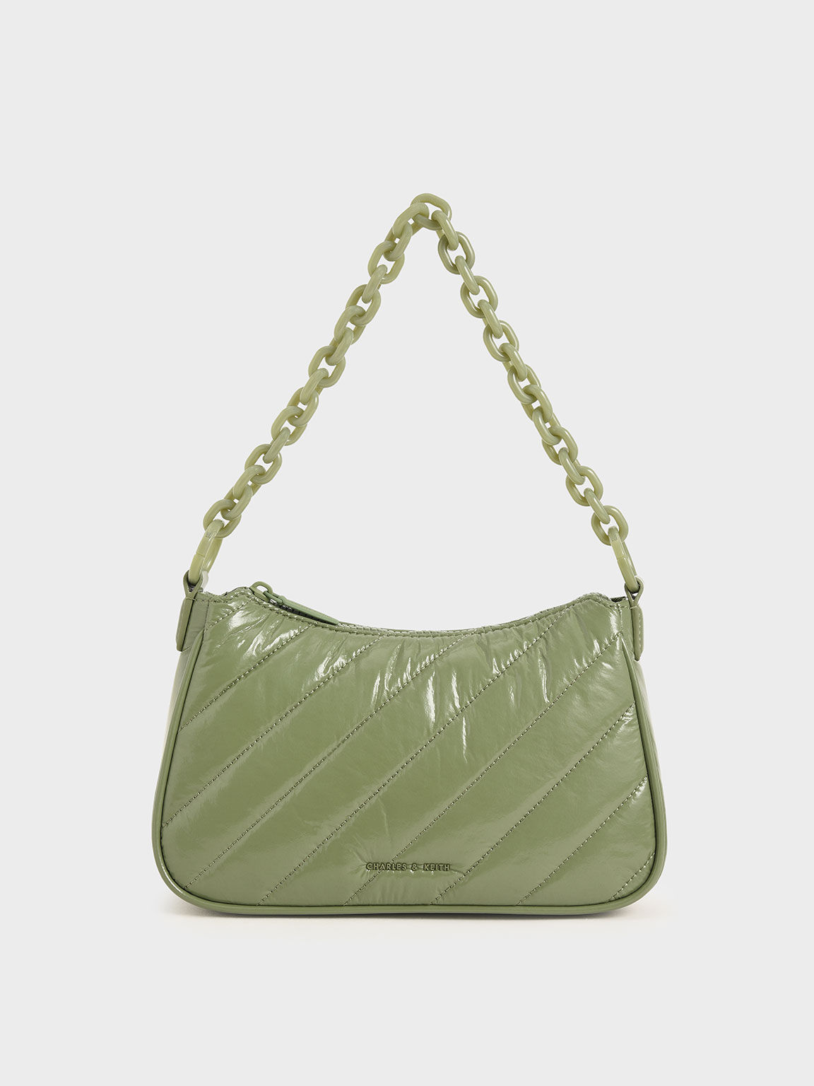 Glow-In-The-Dark Crossbody Bag, Sage Green, hi-res