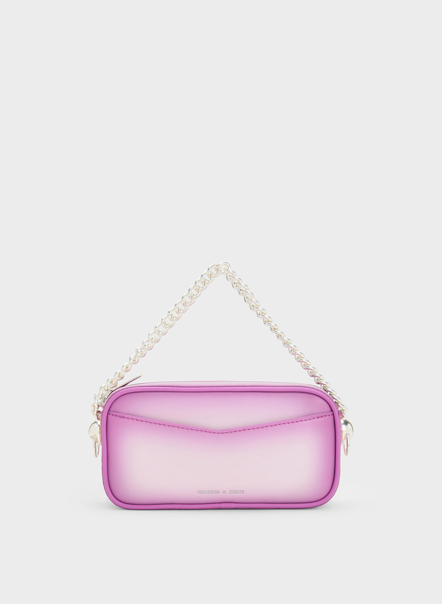 Charles & Keith Women's Cayce Ombre Boxy Crossbody Bag