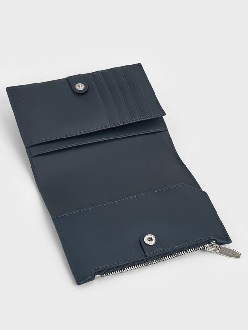 Noelle Passport Holder, Navy, hi-res