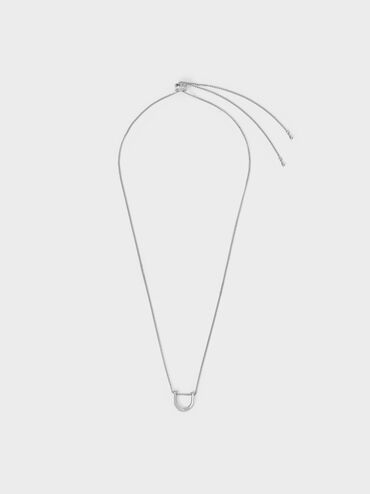 Collar Gabine, Plateado, hi-res