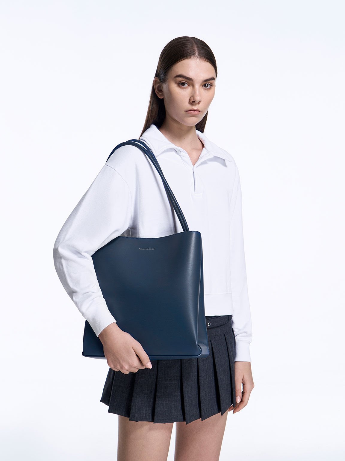 Charles and keith classic tote bag Clearance