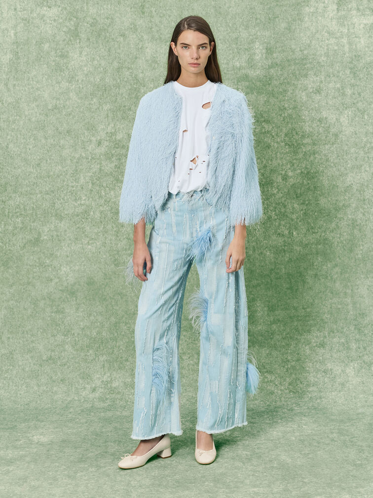 보우 발레 펌프스, 초크, hi-res