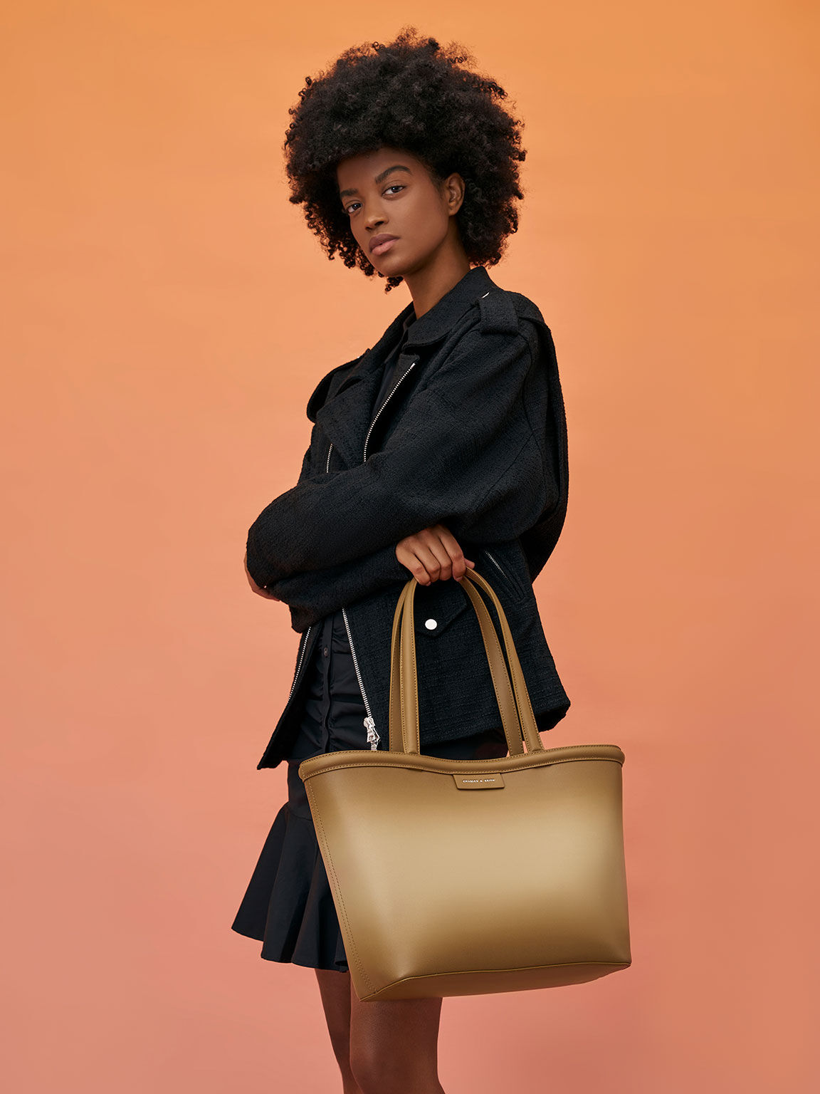Charlot Tote Bag, Sand, hi-res