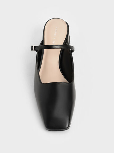 Mary Jane Mules, Black, hi-res