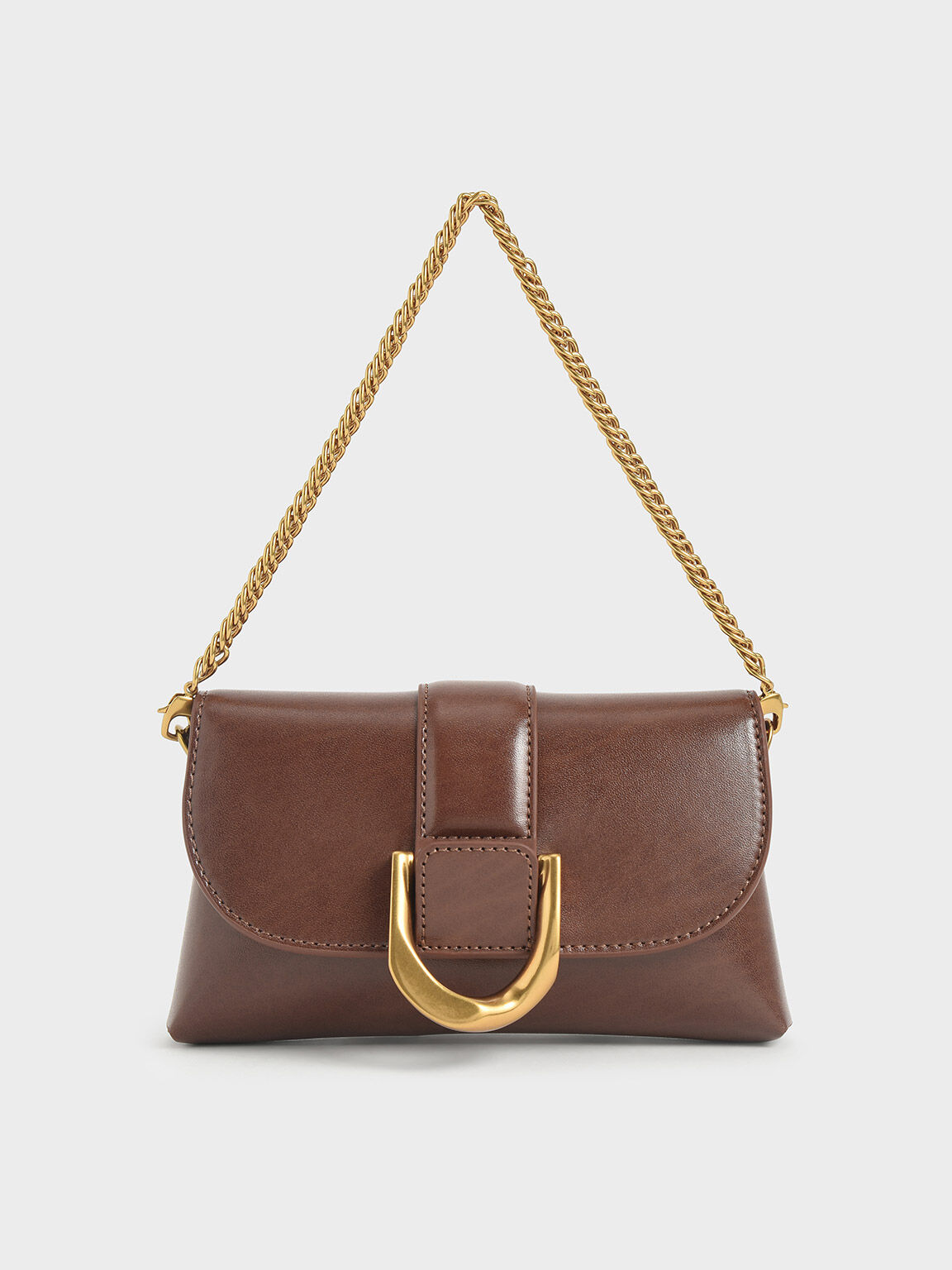 Gabine Crossbody Bag, Dark Brown, hi-res