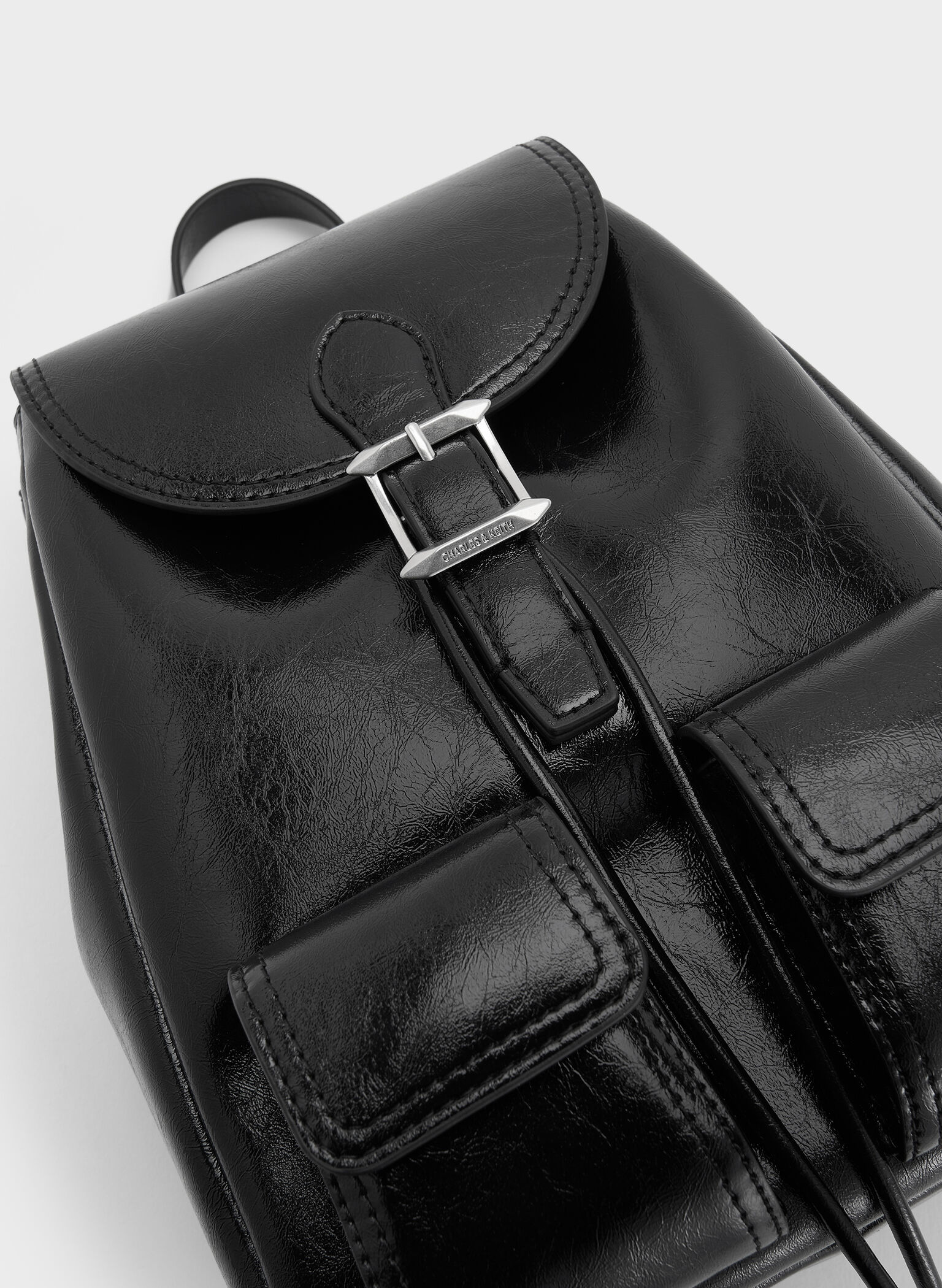 Mochila de lona Bryna, Noir, hi-res