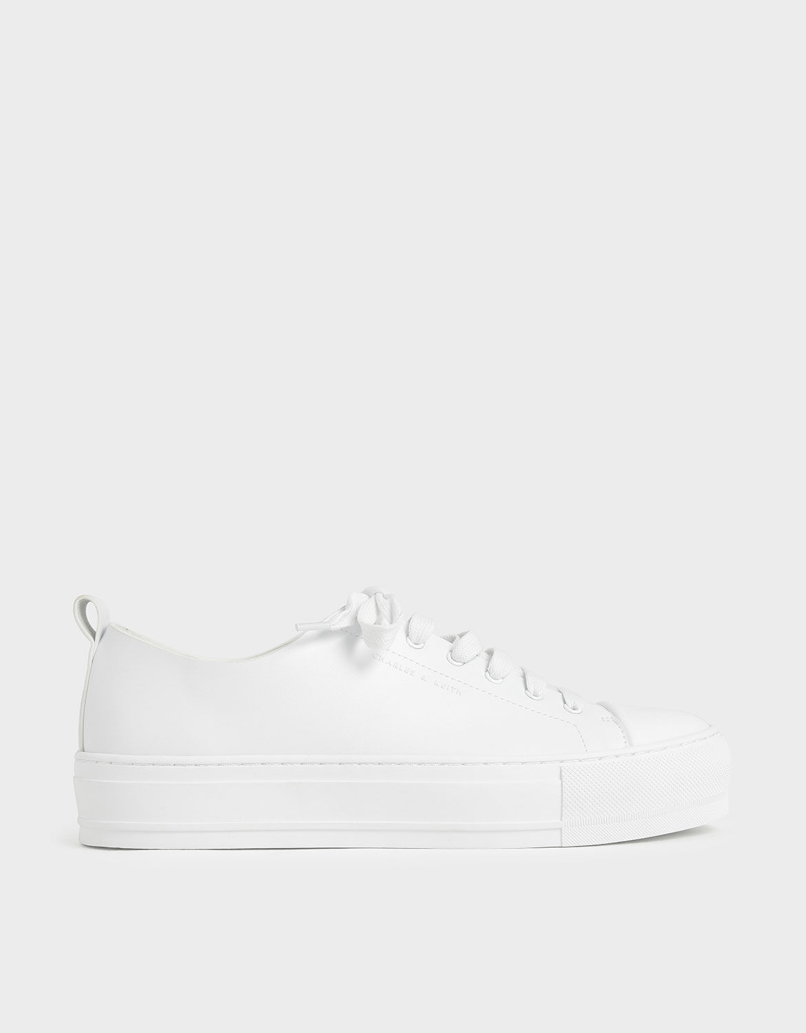white platform sneakers