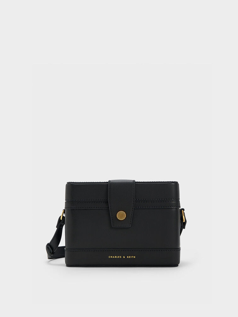 Bronte Boxy Crossbody Bag, Black, hi-res