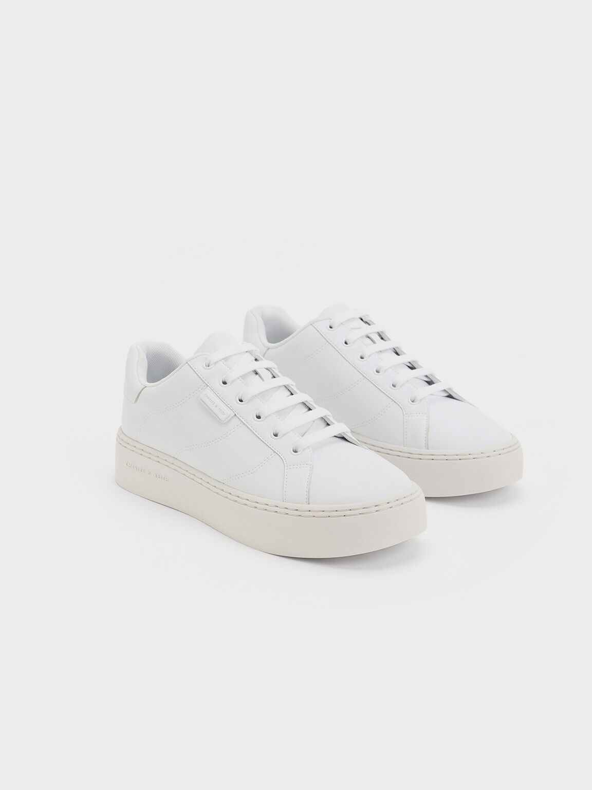 White leather sneakers cheap discount