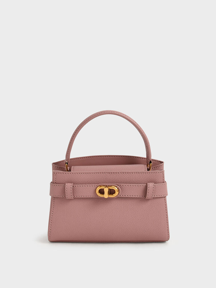Charles & Keith Women's Aubrielle Top Handle Bag