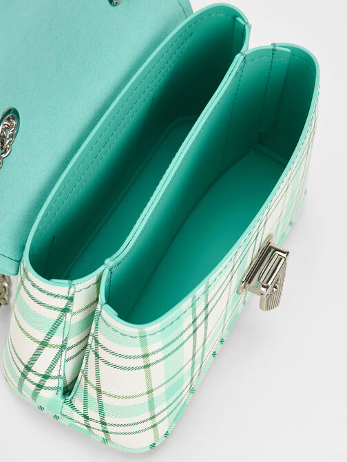 Alcott Push-Lock Chain Bag, Multi, hi-res