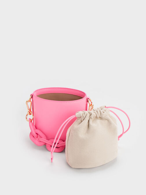 Catena Bucket Bag, Pink, hi-res