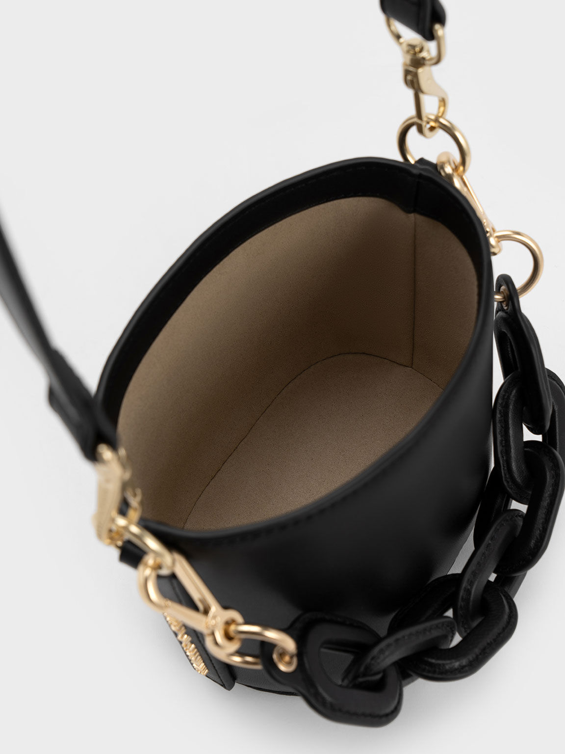 Catena Bucket Bag, Black, hi-res