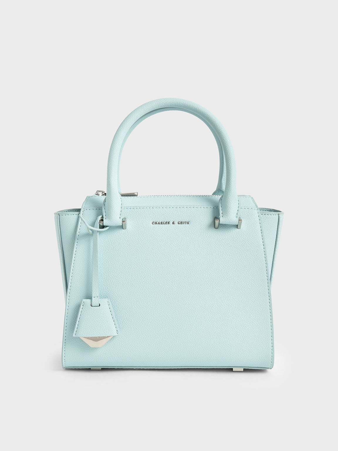 Charles and keith blue bag clearance