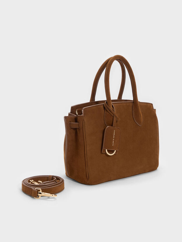 Ginevra Tote Bag, Pecan Brown, hi-res