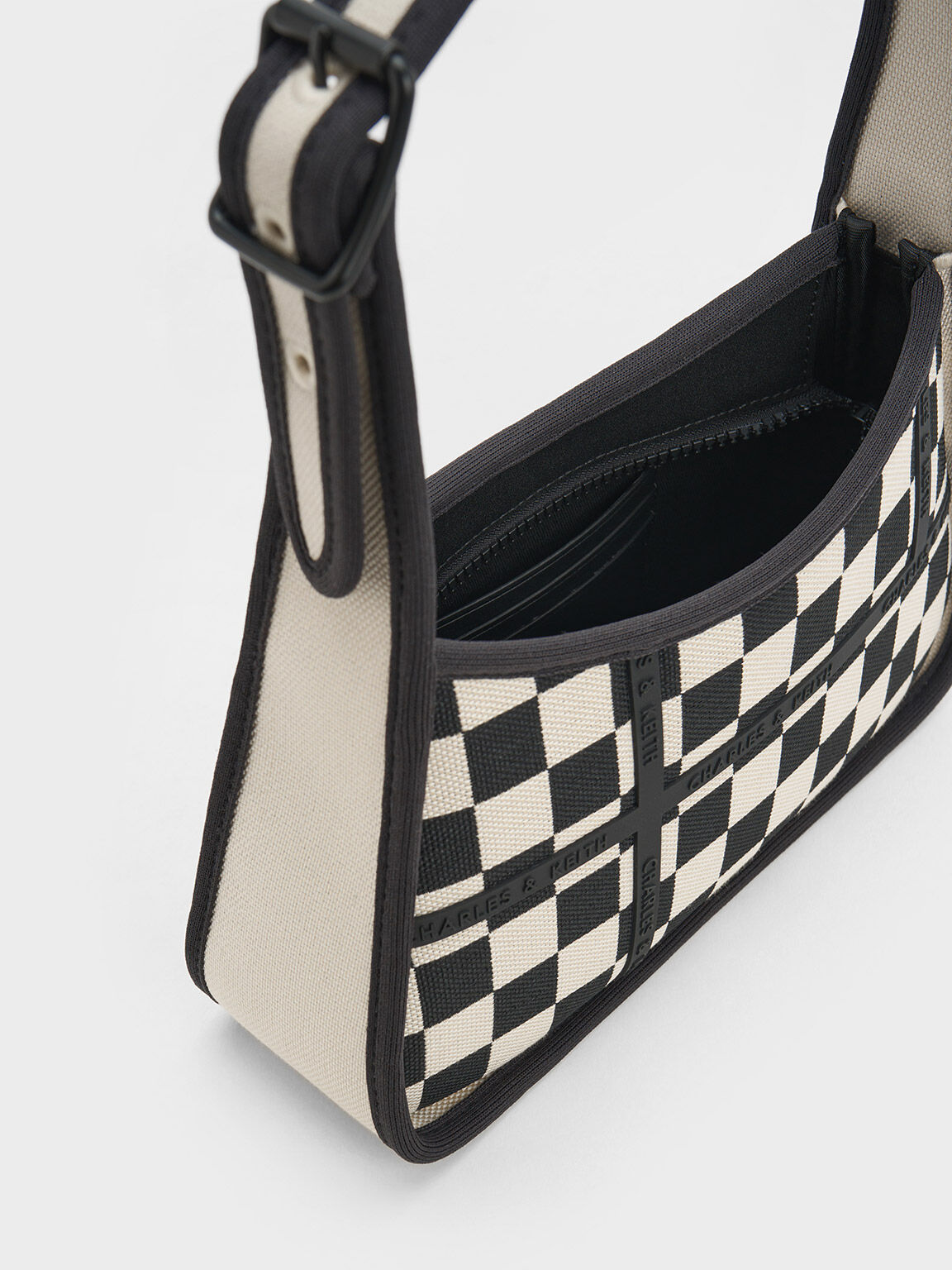 Checkered online side bag