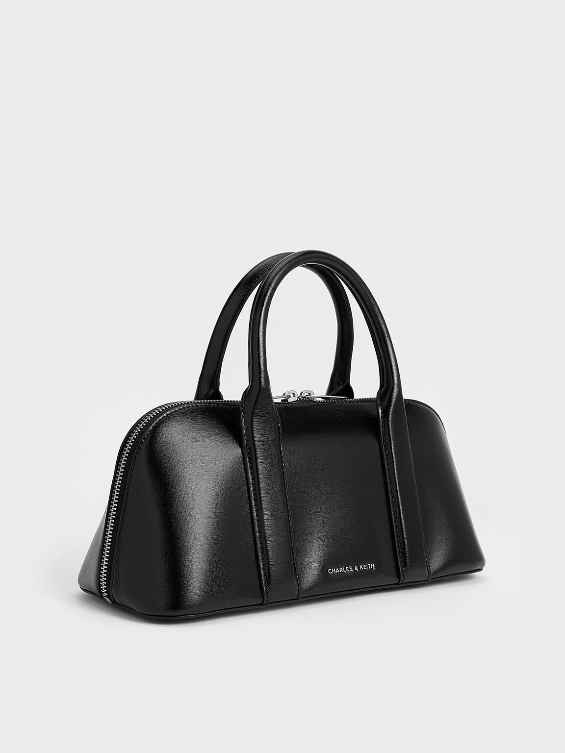 Charles and keith soft bowling bag clearance