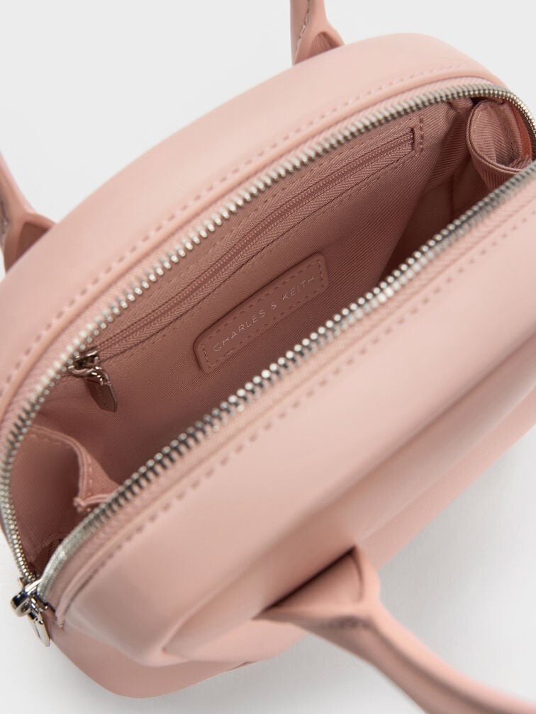 Nelly Bowling Bag, Light Pink, hi-res