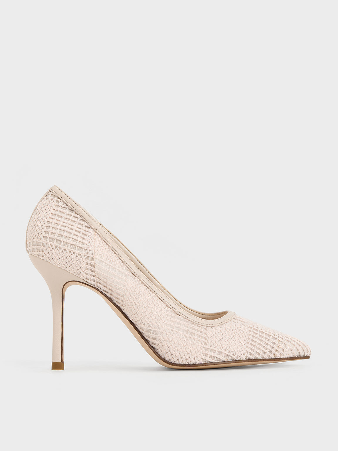White pointed deals toe heels