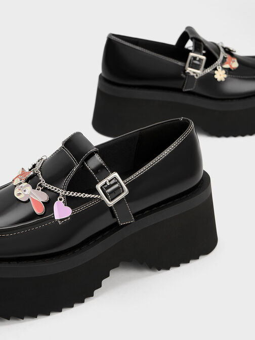 Judy Hopps Chain-Strap Mary Janes, Black Box, hi-res