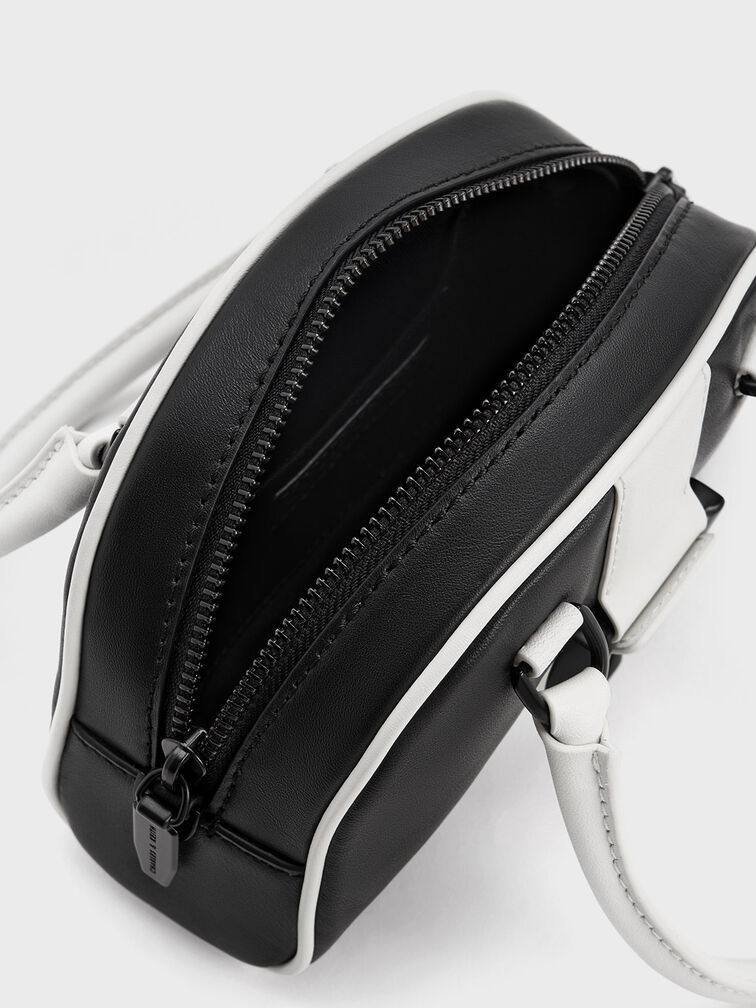 CALVIN KLEIN TWOTONE CROSSBODY 