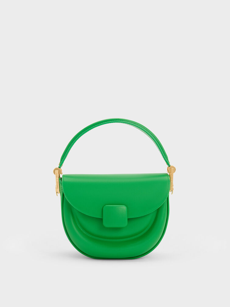 Koa Half-Moon Saddle Bag, Green, hi-res