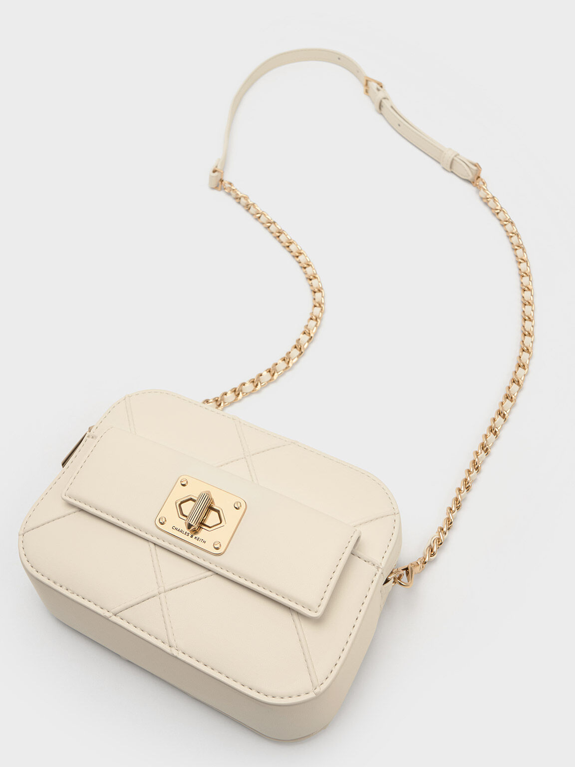 Cream colored crossbody bag cheap