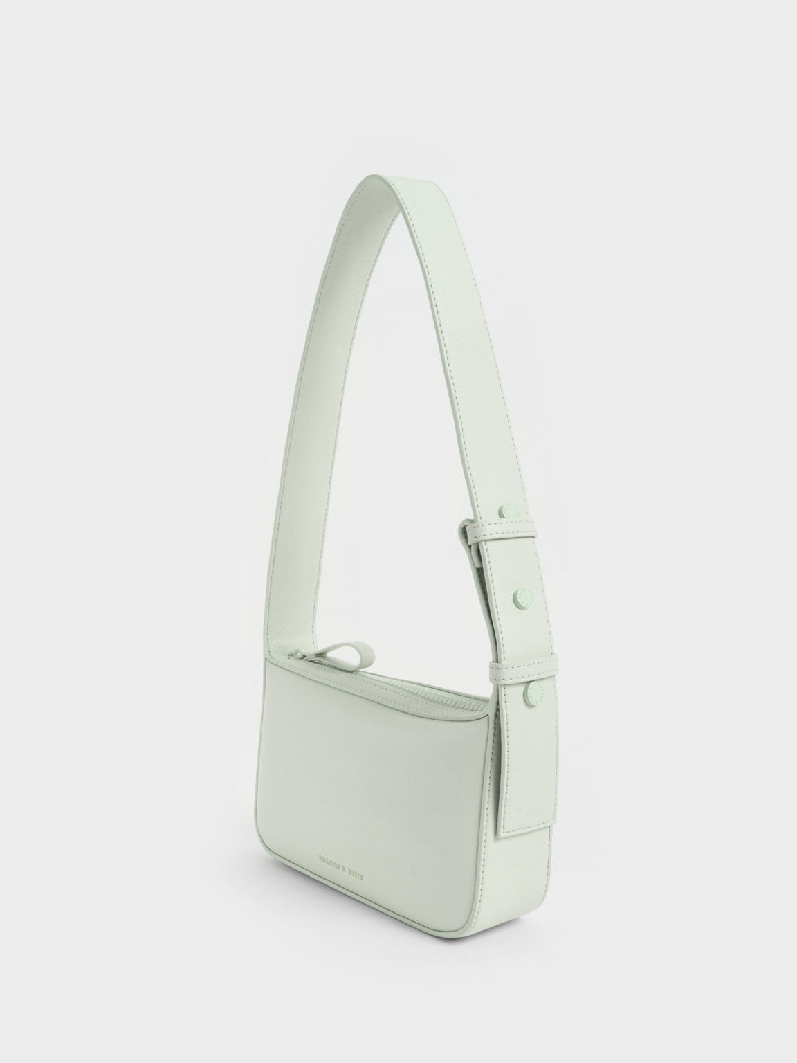 Boxy Shoulder Bag, Light Green, hi-res