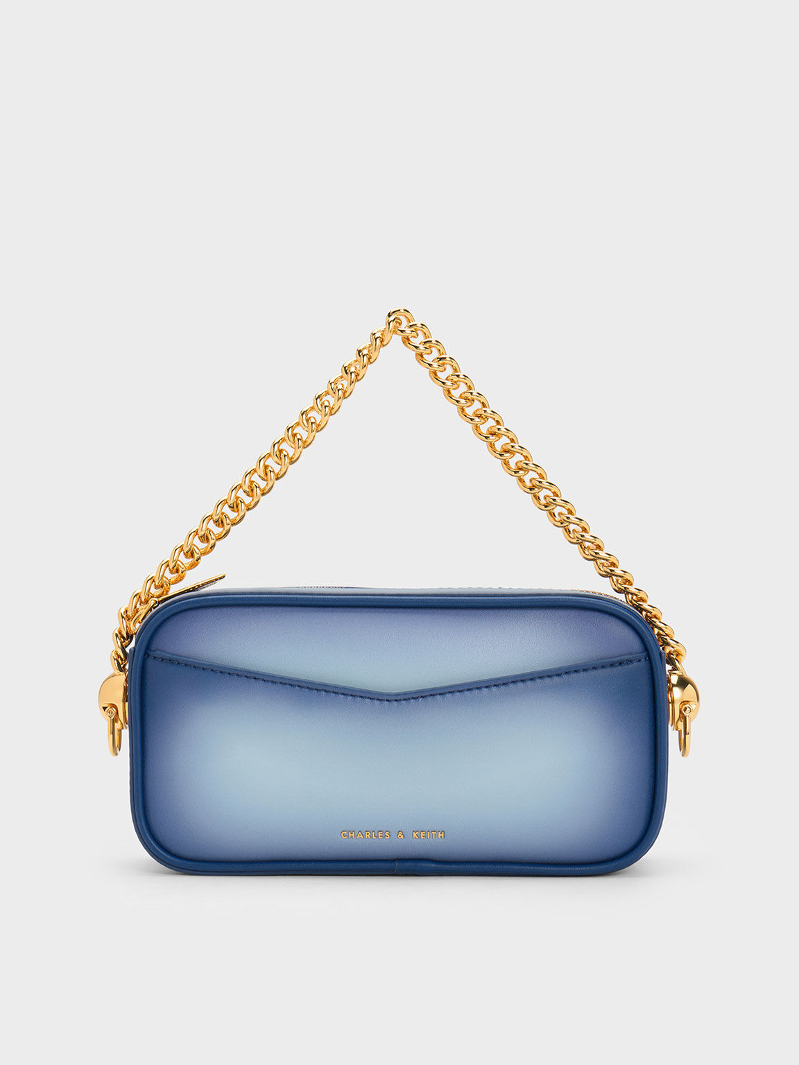 Cayce Ombre Boxy Crossbody Bag, Navy, hi-res