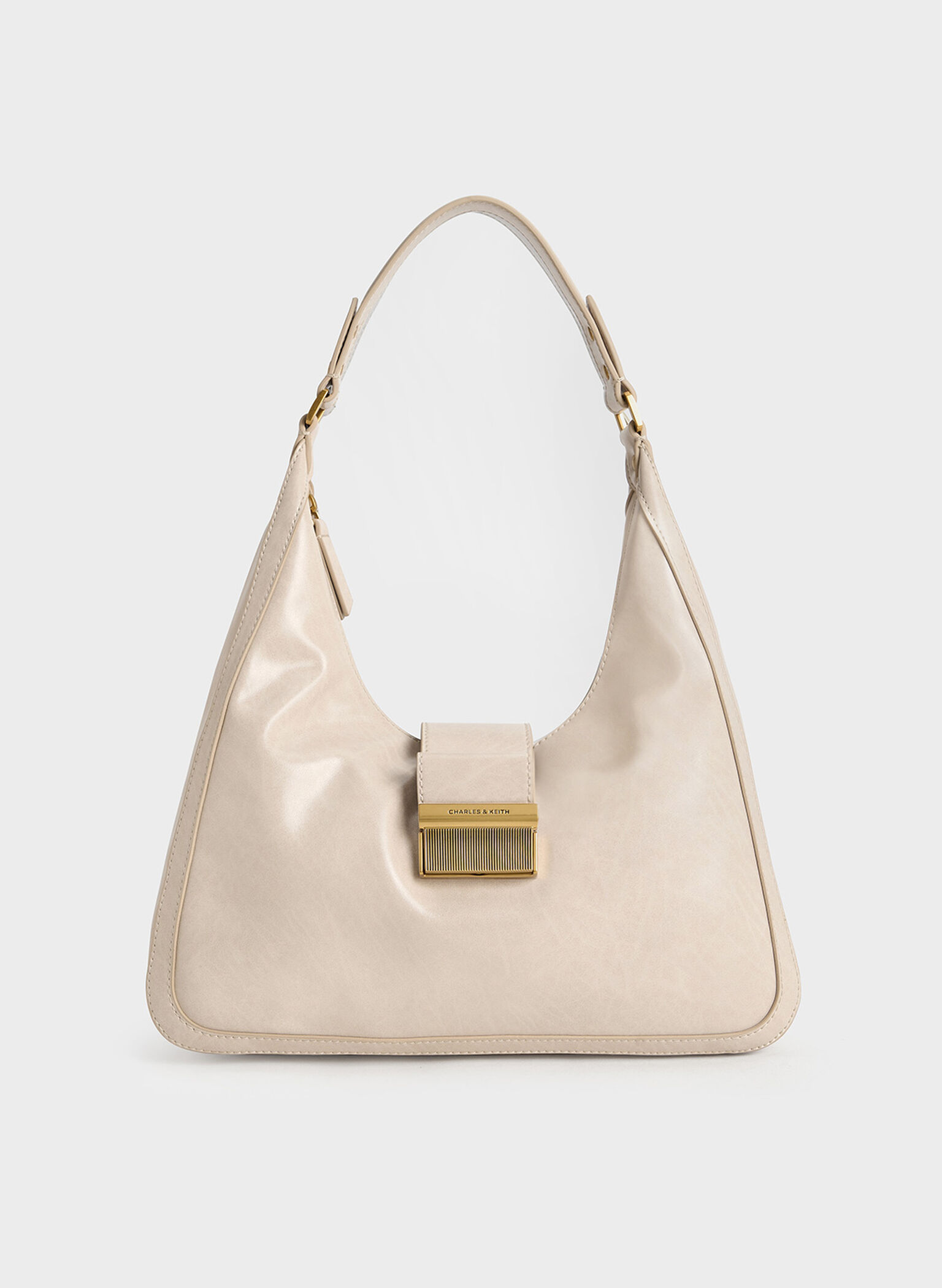 Charlot Hobo Bag, Oat, hi-res