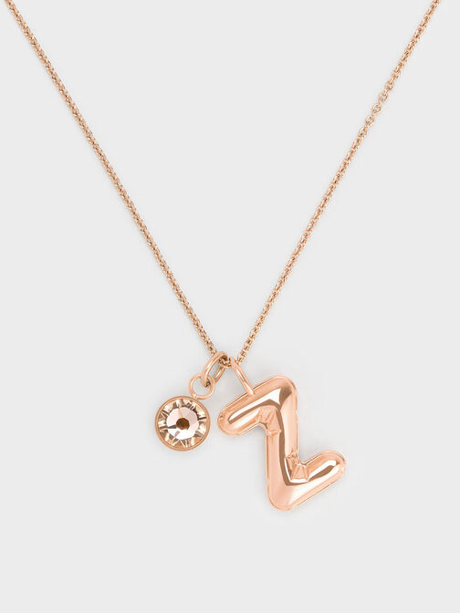 Alphabet 'Z' Charm, Rose Gold, hi-res