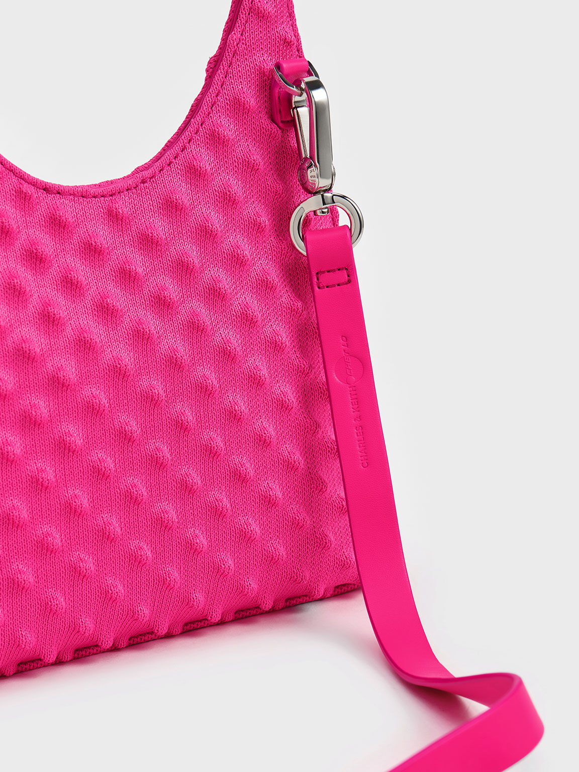 Charles keith pink hotsell bag