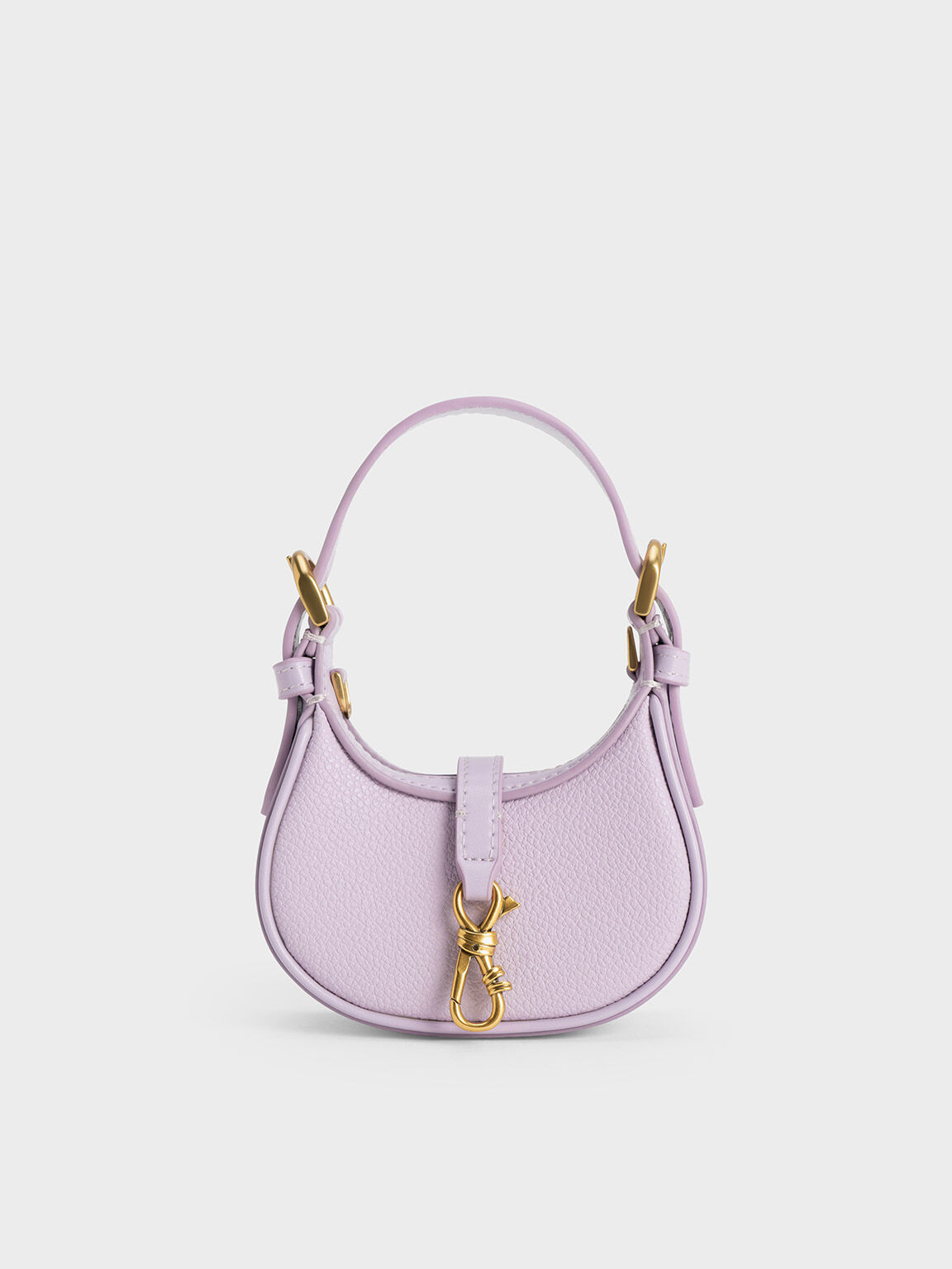 Thessaly Metallic Accent Micro Bag, Lilac, hi-res
