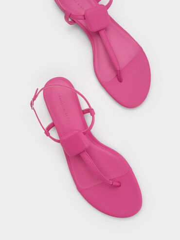 Koa Thong Sandals, Pink, hi-res