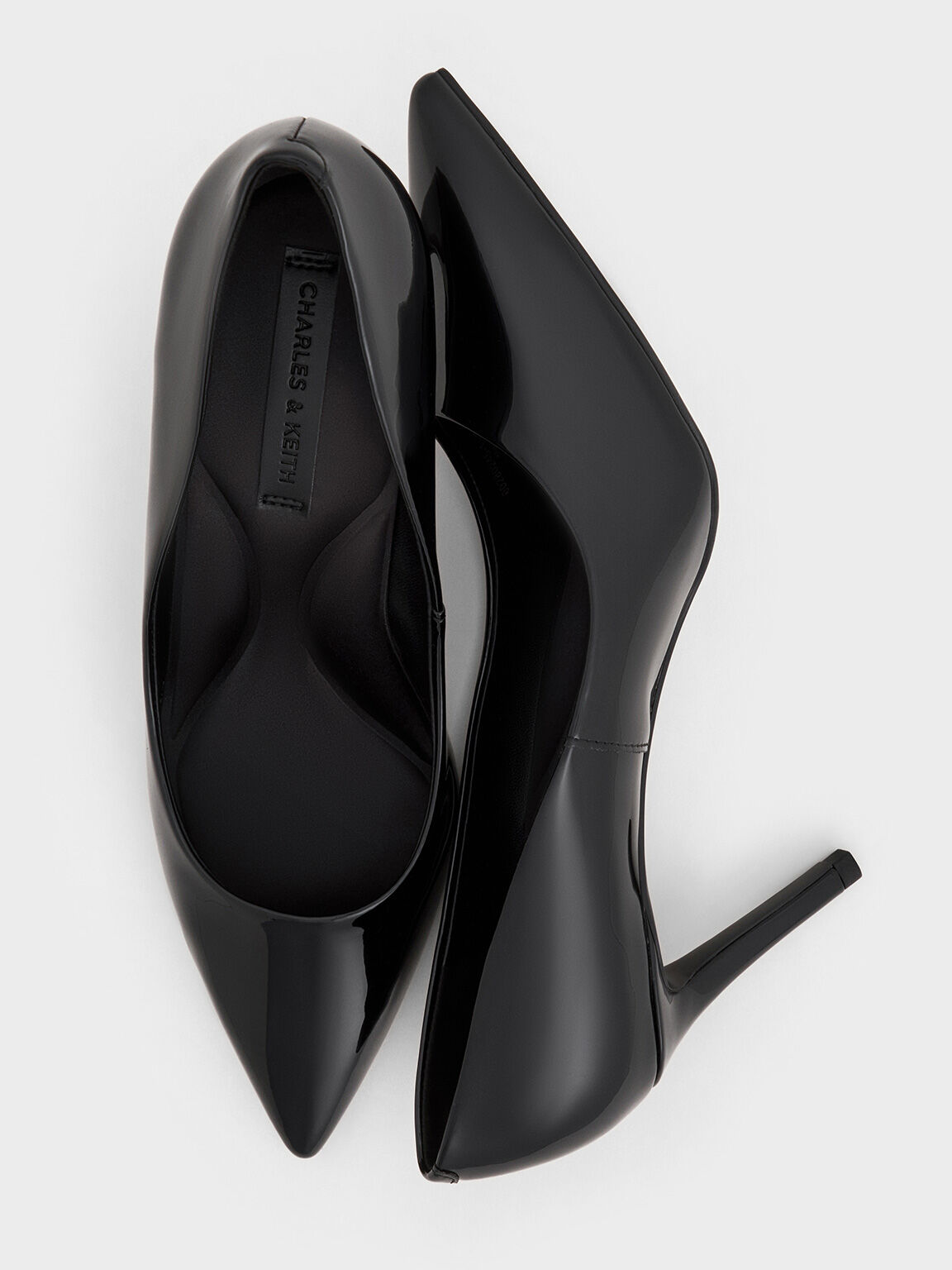 Next black outlet patent shoes
