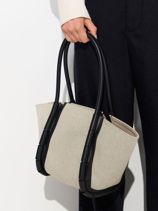 Machina Canvas Tote Bag, Multi, hi-res