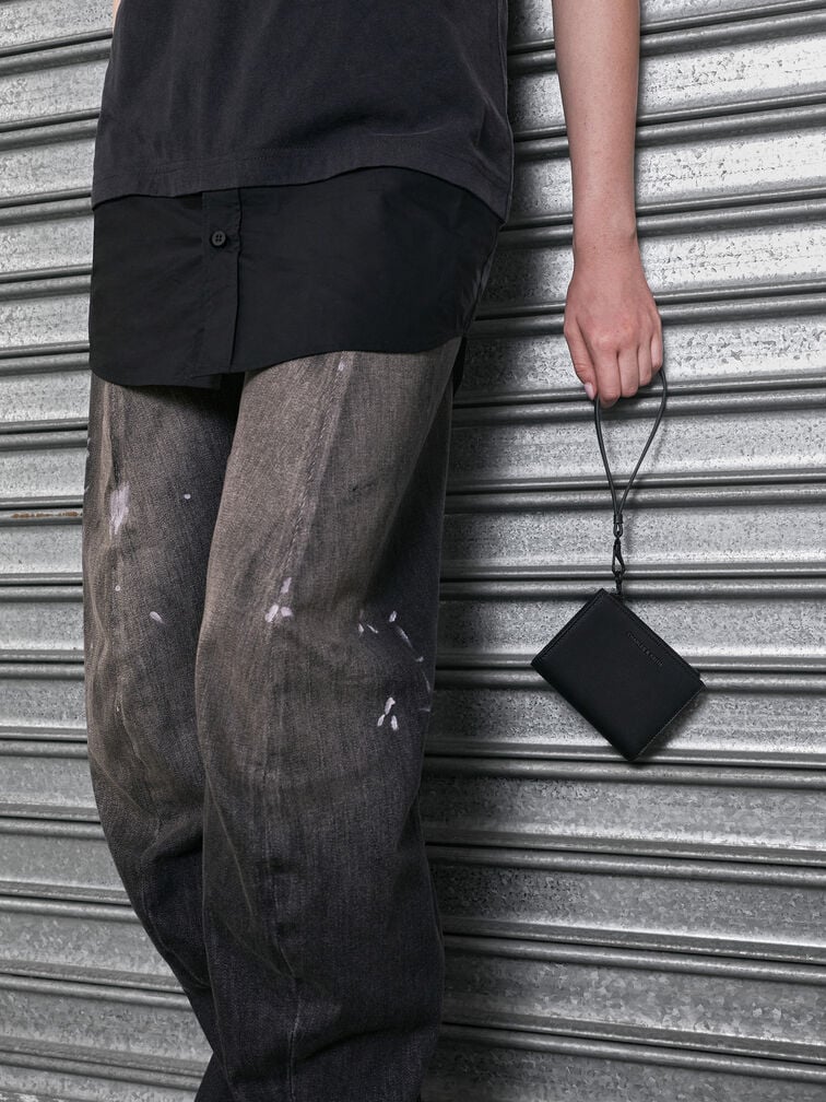 Hanya Wristlet, Jet Black, hi-res