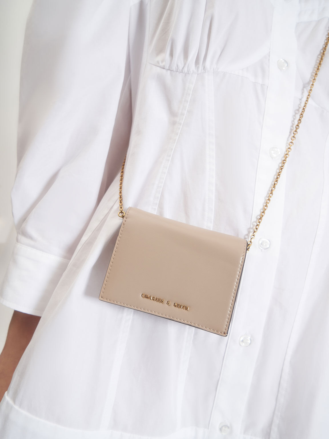 Charles and keith mini outlet short wallet