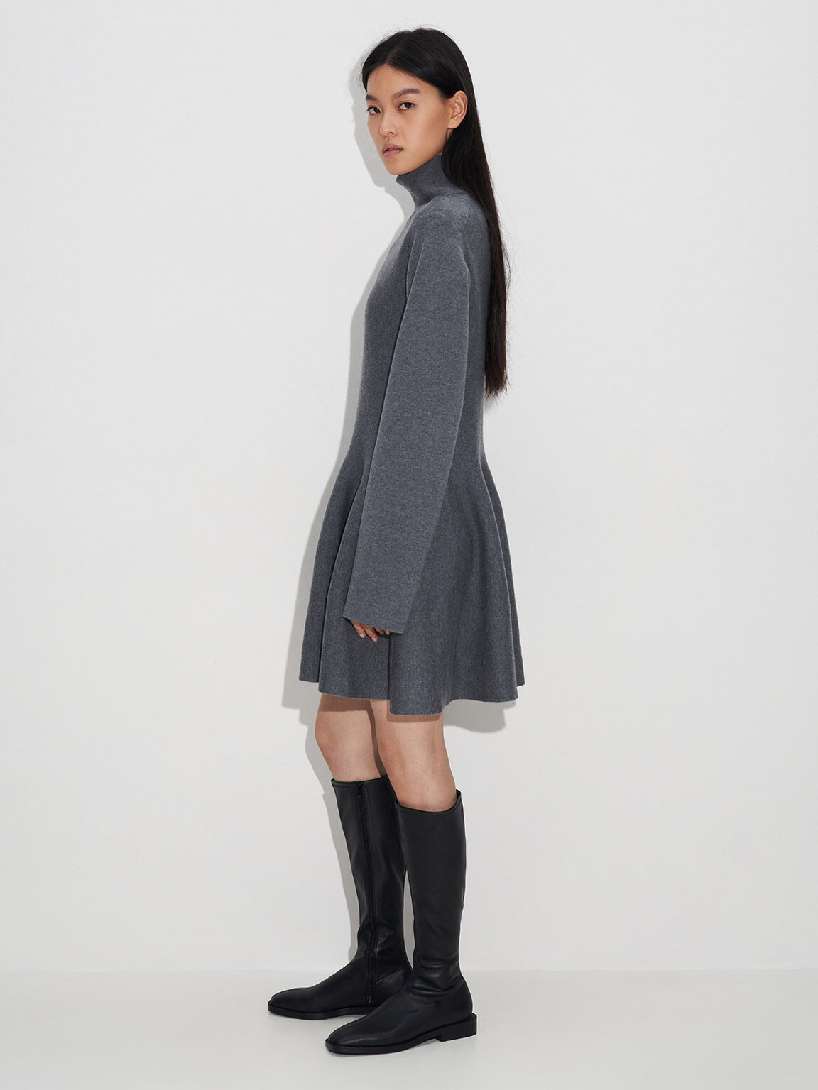 Flat boots discount