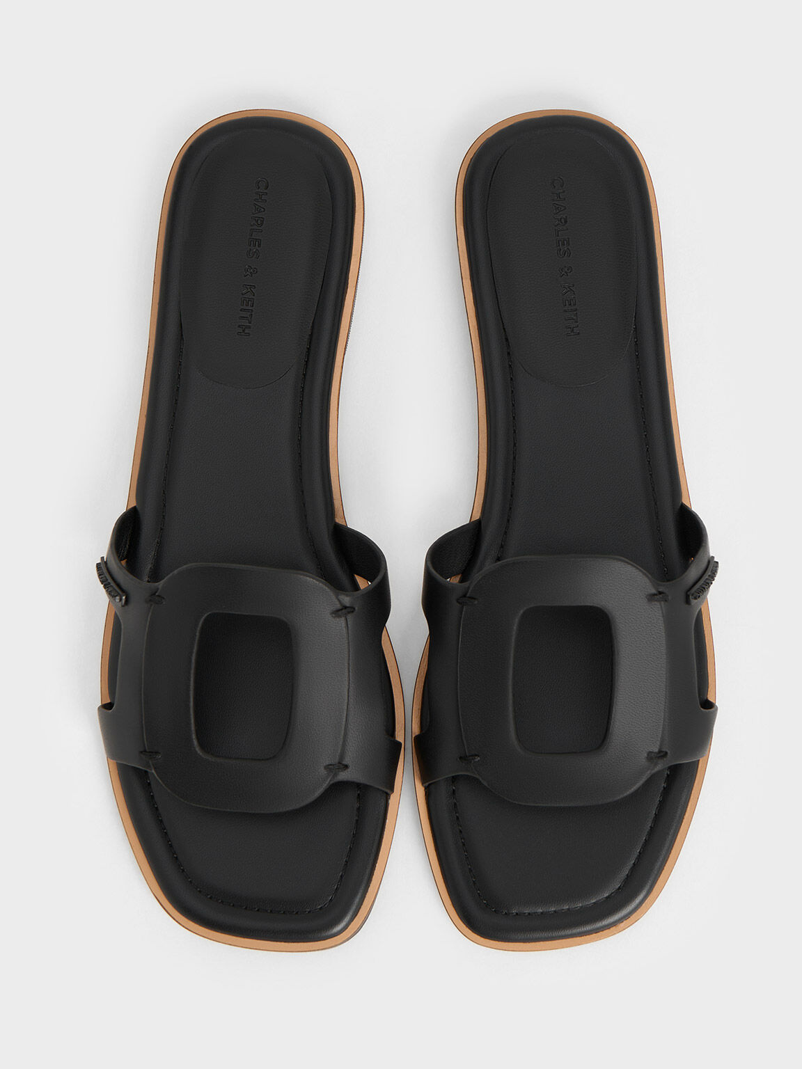 Slip on charles and keith clearance