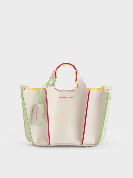 Clove Tote Bag, Chalk, hi-res