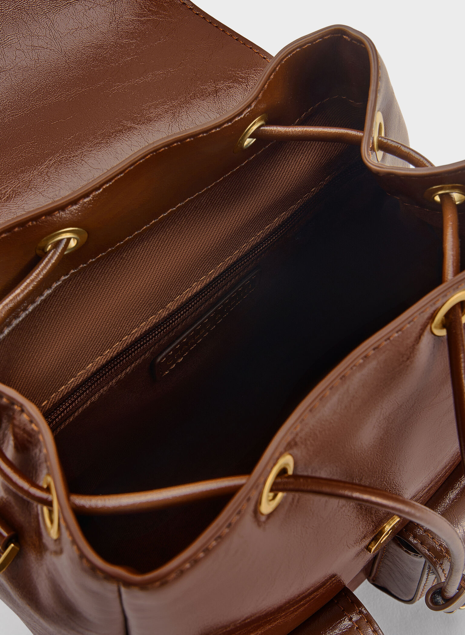 Bryna Backpack, Dark Brown, hi-res