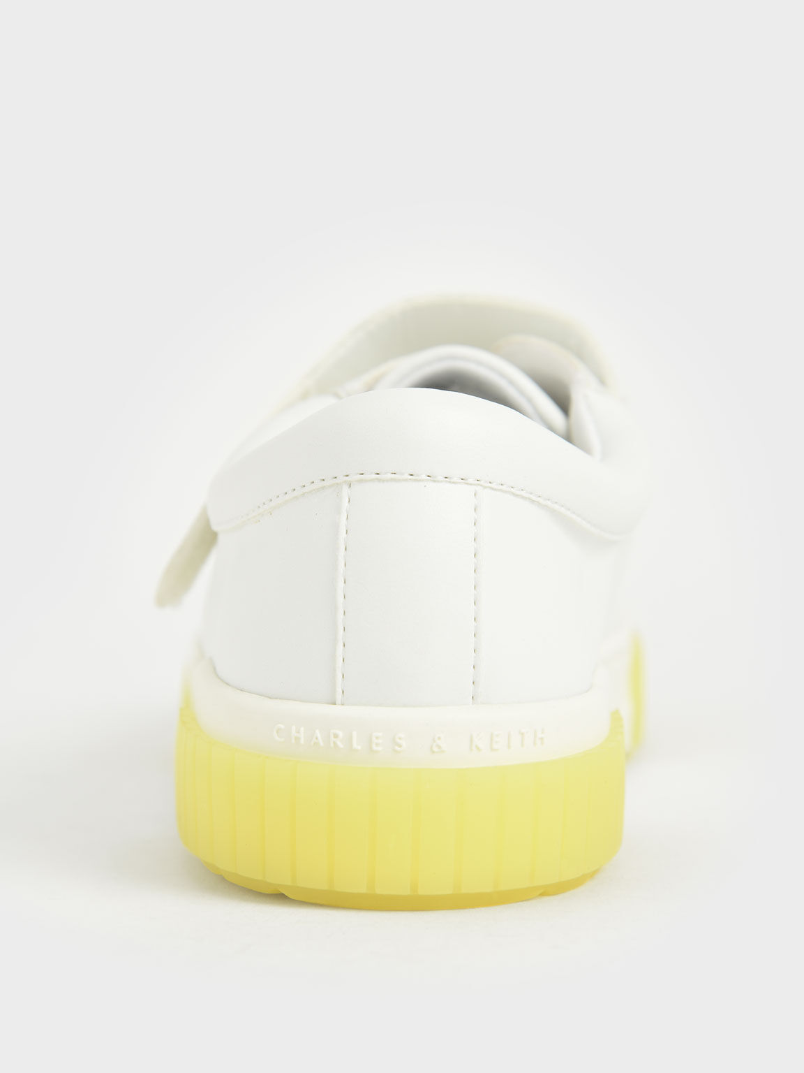 Girls' Platform Sneakers, White, hi-res