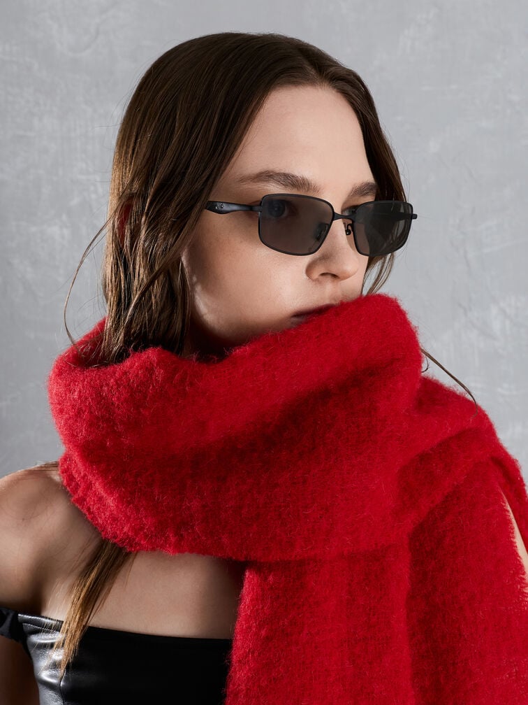 Celestia 膠框太陽眼鏡, 黑銀, hi-res