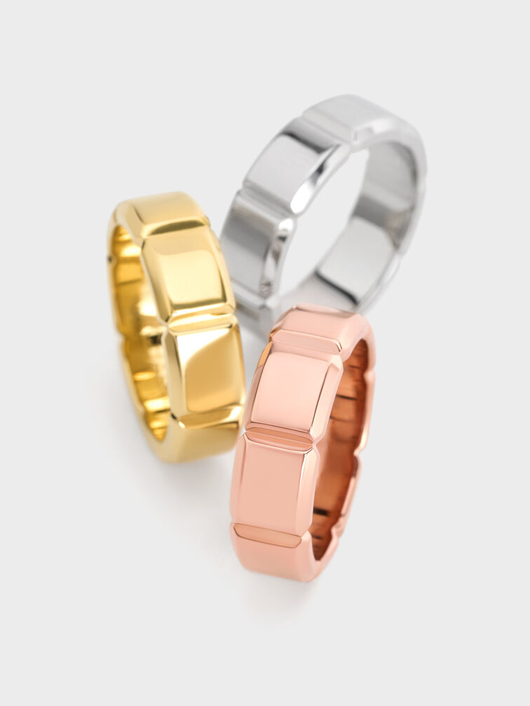 Anillo Keziah, Oro rosa, hi-res