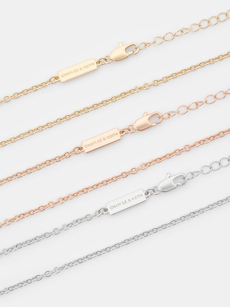 Arleth Chain Necklace, Rose Gold, hi-res