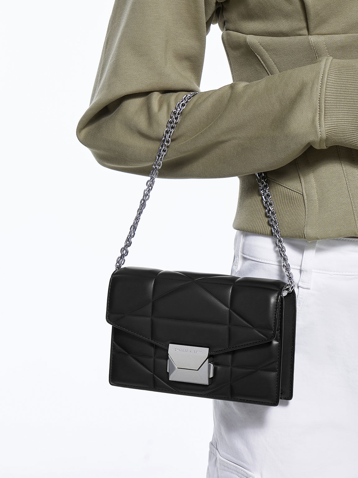 Calvin klein discount blanche satchel